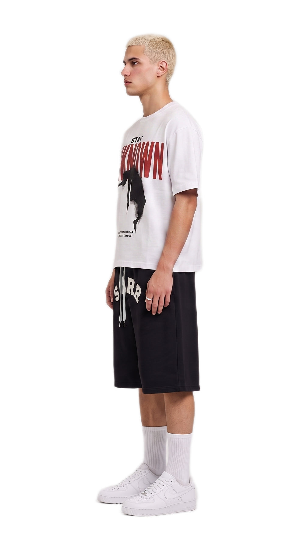 STAY UNKNOWN TEE - T-shirt boxy fit