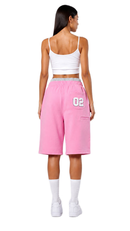 02 PINK SHORTS - Oversized Relaxed Fit