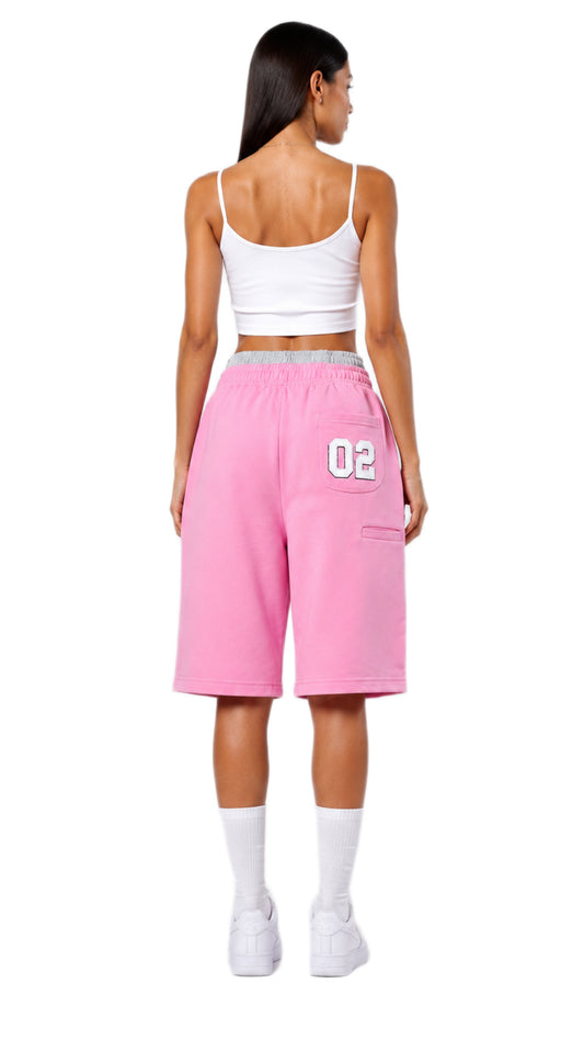 02 PINK SHORTS - Oversized Relaxed Fit